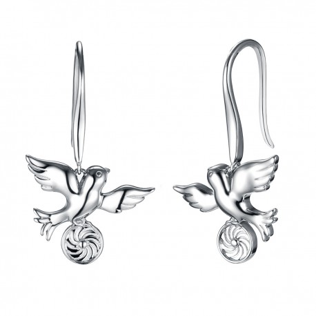 Energie-Schutz-Ohrringe in 925 Silber