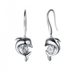 Energie-Schutz-Ohrringe in 925 Silber