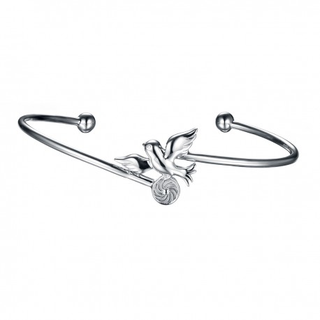 Energie-Schutz-Armreif in 925 Silber