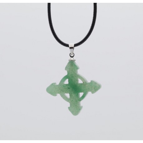 Schutzkreuz 30mm aus Jade