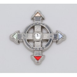 Schutzkreuz als Aufkleber in 40mm aus Zink