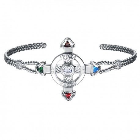 Schutzkreuz Silber 925 als Amreif NEU