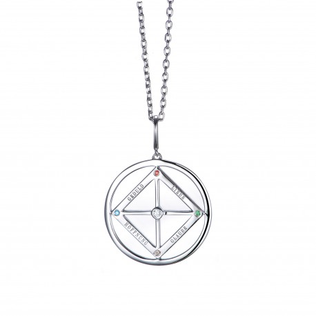 Elementenschutz 18mm 585 Weißgold