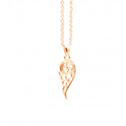 Engelsflügel "Tanzender Engel" 585 Rotgold