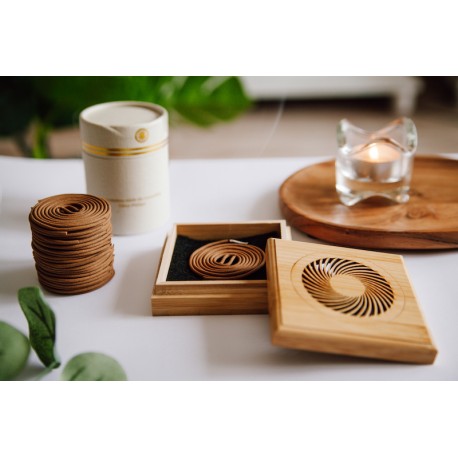 Halterung Läuterung Räucherwerk Spirale