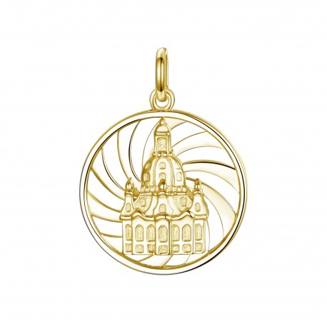 Schutzamulett "Frauenkirche" 14K Gold