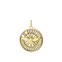 Schutzamulett "Taube des Heiligen Geistes" 14K Gelbgold