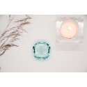Kristall "P9" 42mm achtkant Türkis