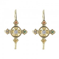 Schutzkreuz Ohrhänger