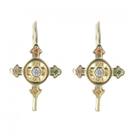 Schutzkreuz Ohrhänger