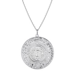 Schutzamulett "Maya" 14K Weißgold