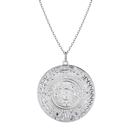 Schutzamulett "Maya" 14K Weißgold