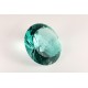 Lichtkristall 15cm rund Türkis