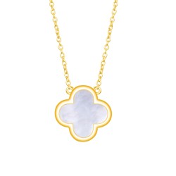 Schutzamulett "Glücksbringer" als Anhänger in 5 Farben in 585 Gelbgold