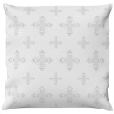 Kissenschoner 40x40cm Feinsatin Baumwolle mit Schutzkreuz eingewebt