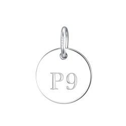 Schutzamulett „P9“ in 925 Silber