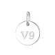 Schutzamulett „P9“ in 925 Silber