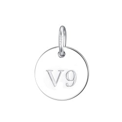 Schutzamulett „P9“ in 925 Silber