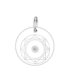 Schutzanhänger Atlantis 18mm in Silber 925