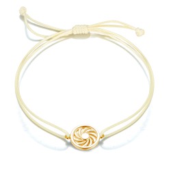 Armband Energiekreis in 11mm 585 Gelbgold