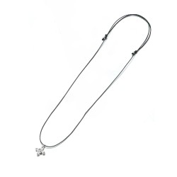 Halskette als Schutzkreuz 925 Silber in 11mm