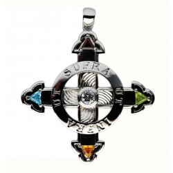 Schutzkreuz Silber 925 in 70 mm