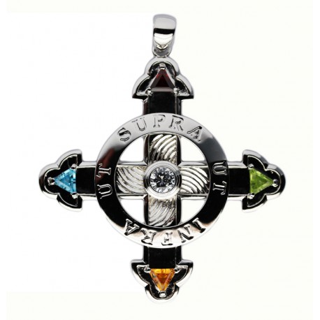 Schutzkreuz Silber 925 in 70 mm