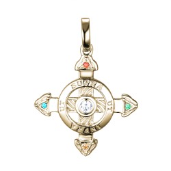 Schutzkreuz Silber 925 18 mm NEU