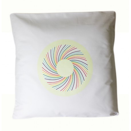 Kissenbezug 40x40 Energiekreis bedruckt