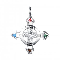 Schutzkreuz Silber 925 30mm NEU