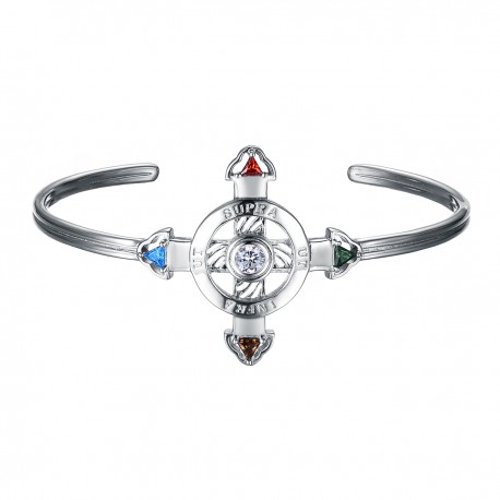 Schutzkreuz Silber 925 als Amreif NEU