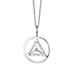 Chakrenschutz 18mm 925 Silber